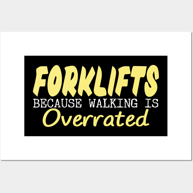 Forklift Certified Meme Wall Art by pako-valor